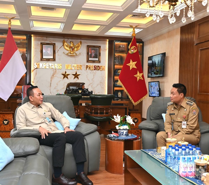 Bupati Humbahas Audiensi Ke Setmilpres, Dapat Dukungan Sinergitas