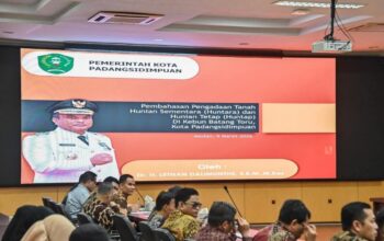 Pemko Padangsidimpuan Percepat Lahan Hunian Tetap Korban Bencana