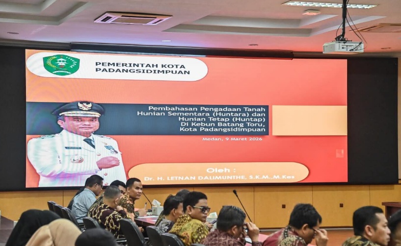 Pemko Padangsidimpuan Percepat Lahan Hunian Tetap Korban Bencana
