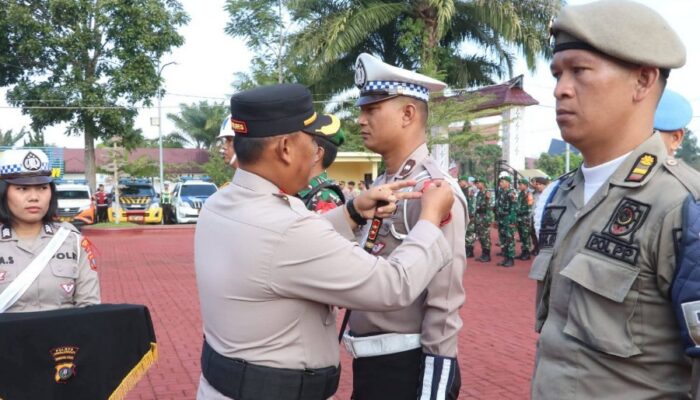Polres Simalungun Gelar Pasukan Ops Ketupat Toba 2026, Kawal Mudik Lebaran