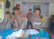 Kasat Lantas Simalungun Tinjau Pos Pam Bah Sampuran Dan Pos Yan Simpang Tol Panei