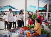 Bupati Pakpak Bharat Cek Ketersediaan Bahan Pokok Di Pasar Singgabur