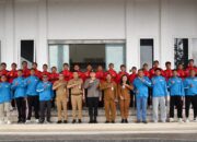 Bupati Dan Kapolres Humbahas Berangkatkan Tim SMANSADO Ke Turnamen Internasional Singapura