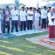 Pertama Kalinya, Shalat Idul Fitri Digelar Di Halaman Kantor Bupati Simalungun