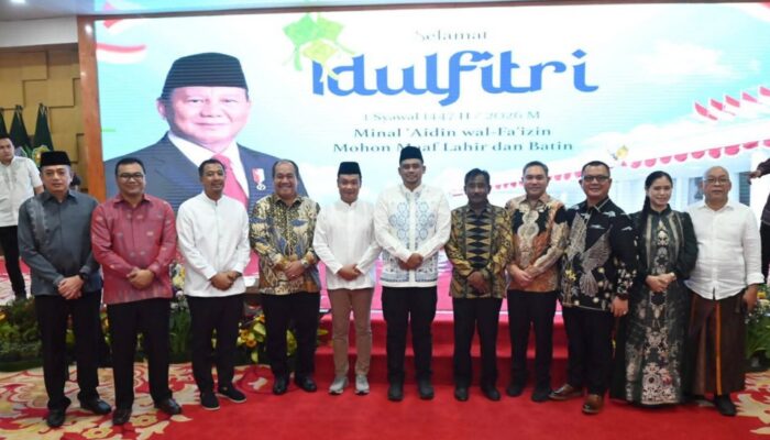 Bupati Humbahas Hadiri Open House Gubsu, Perkuat Sinergi Antardaerah
