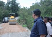 Bupati Dairi Monitoring Perbaikan Jalan Siboras – Dolok Tolong