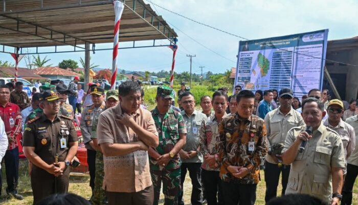 Mendagri Apresiasi Bupati Humbahas, Bersama Menteri PKP Tinjau Program BSPS