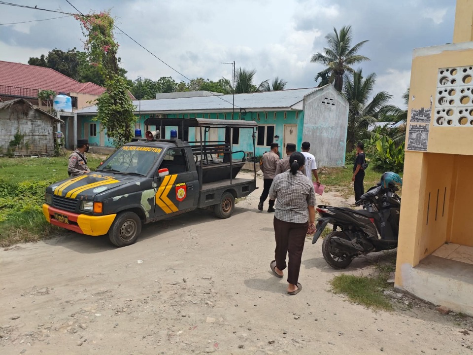 Polsek Rambutan Razia Kos-kosan Diduga Tempat Prostitusi