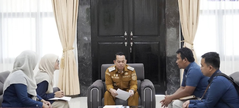 Bupati Padanglawas Dukung Sensus Ekonomi 2026