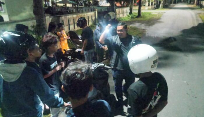 Polres Tebingtinggi Patroli Skala Besar Antisipasi Tawuran Dan Balap Liar