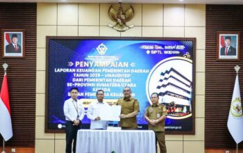 Bupati Dairi Serahkan LKPD Unaudited 2025 Ke BPK Pwk Sumut
