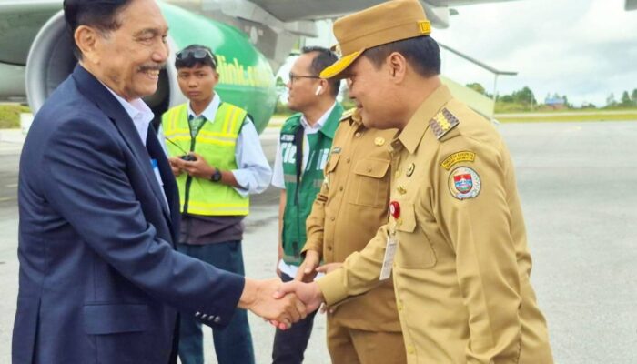 Bupati Humbahas Sambut Kunjungan Kerja Ketua DEN Luhut Binsar Pandjaitan