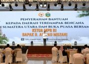 MPR RI Gulirkan 5.000 Paket Bantuan,Bobby Nasution Harap Perkuat Semangat Korban Bencana