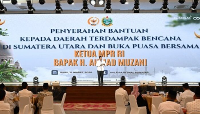 MPR RI Gulirkan 5.000 Paket Bantuan,Bobby Nasution Harap Perkuat Semangat Korban Bencana