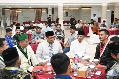 Buka Puasa Bersama Mahasiswa, Gubernur Bobby Nasution Ajak Lawan Narkoba