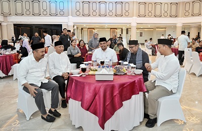 Buka Puasa Bersama Insan Pers, Bobby Nasution Tekankan Pentingnya Kebebasan Pers Yang Bertanggung Jawab