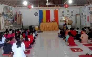 Usai Libur Imlek, Sekolah Minggu Buddha Purnama Satya Dharma Paluh Sibaji Kembali Belajar Mengajar