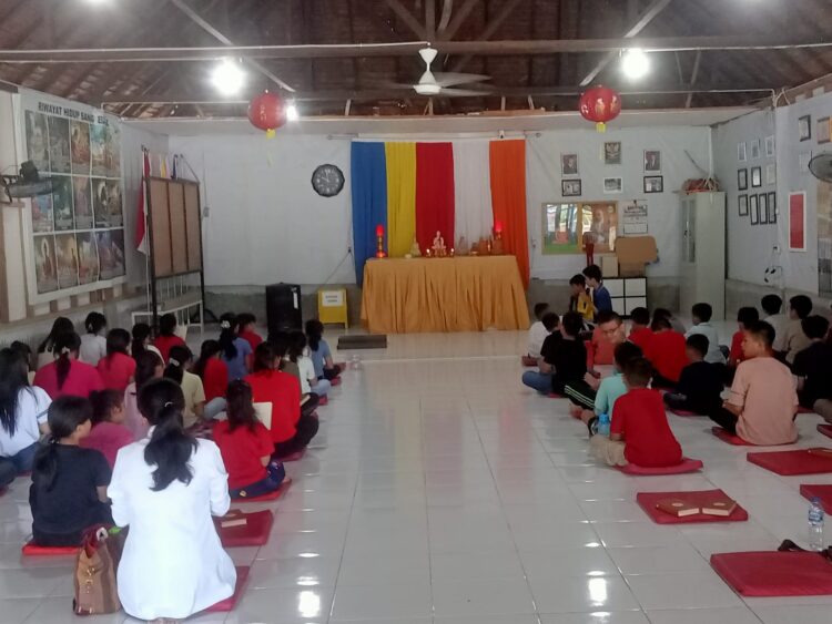 Usai Libur Imlek, Sekolah Minggu Buddha Purnama Satya Dharma Paluh Sibaji Kembali Belajar Mengajar