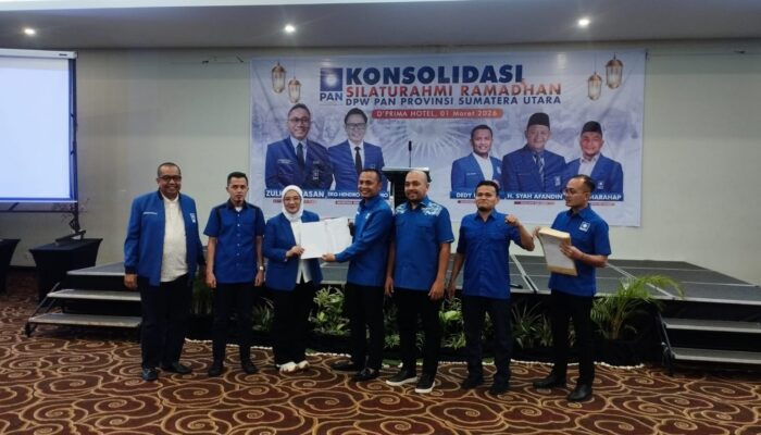 Terima SK Kepengurusan, PAN Binjai Targetkan 5 Kursi di DPRD pada Pemilu Mendatang
