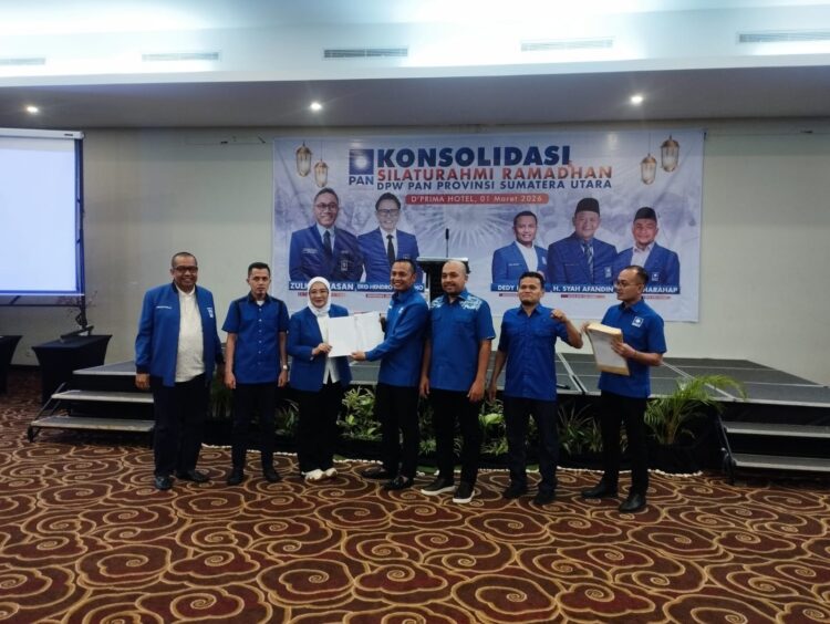 Terima SK Kepengurusan, PAN Binjai Targetkan 5 Kursi di DPRD pada Pemilu Mendatang