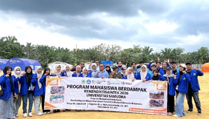 LDF Al-Hadid Universitas Samudra Bangun Sistem Air Bersih Hybrid Energi Surya Di Desa Babo