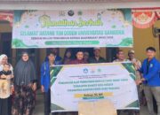 Universitas Samudra Distribusikan Alat Permainan Edukasi bagi Anak-anak Terdampak Banjir di Tamiang