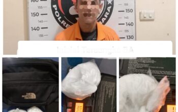 Bawa 302,02 Gram Sabu, Warga Asahan Masuk Sel Di Batubara