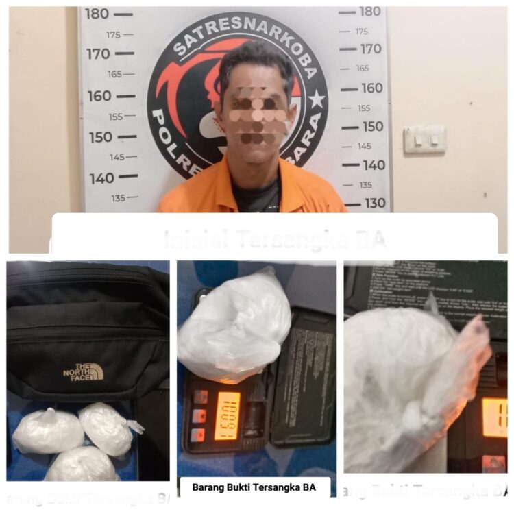 Bawa 302,02 Gram Sabu, Warga Asahan Masuk Sel Di Batubara