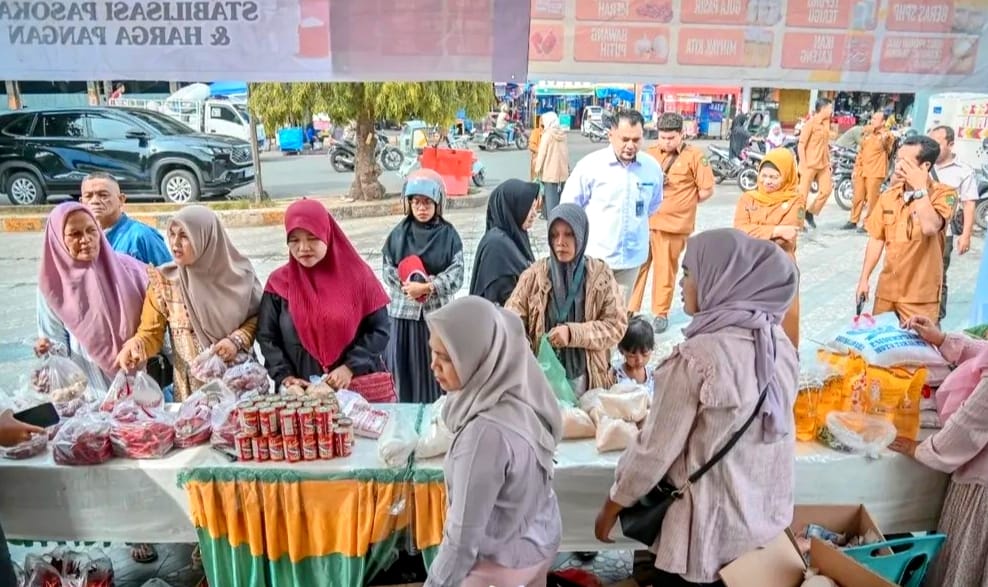 Jaga Stabilitas Harga, Pemko Padangsidimpuan Gelar Gerakan Pangan Murah