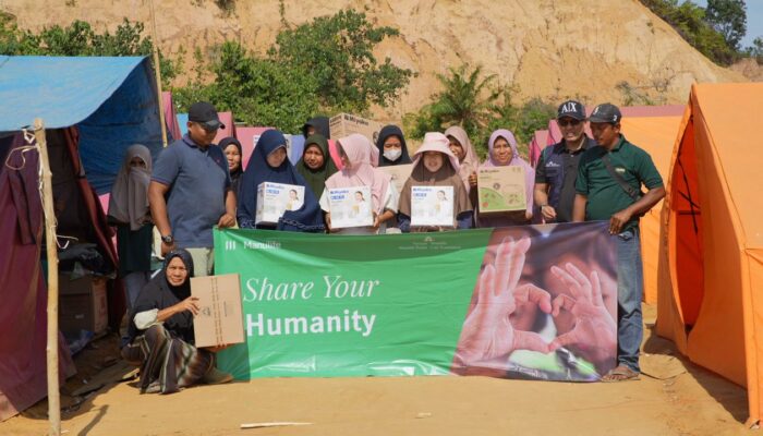 Manulife Indonesia Salurkan Bantuan Bagi Korban Banjir Dan Longsor Di Aceh Tamiang
