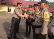 Tiga Personel Bhabinkamtibmas Binjai Dapat Penghargaan dari Kapolres