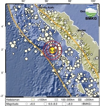 Gempa M6,4 Guncang Sinabang, Simeulue Tak Berpotensi Tsunami