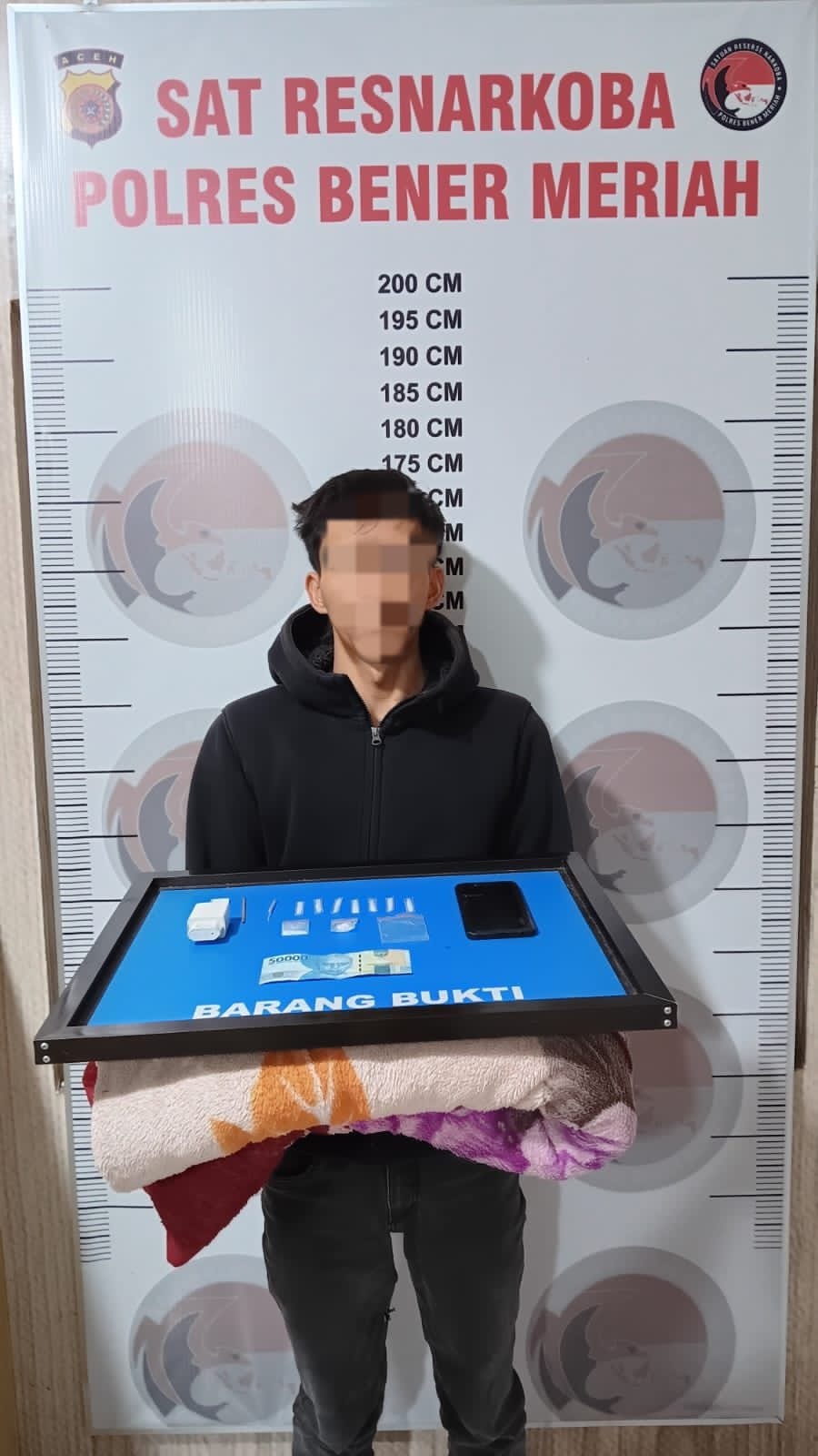 Polisi Sita Paket Sabu di Sidodadi Bener Meriah, Satu Pemuda Diamankan