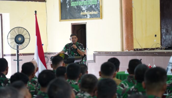 Arahan Danrem 011/Lilawangsa kepada Ratusan Prajurit TNI dan Persit di Bulan Ramadhan