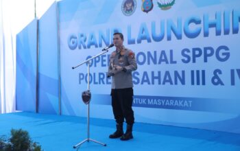 Wakapoldasu Resmikan Operasional SPPG Polres Asahan
