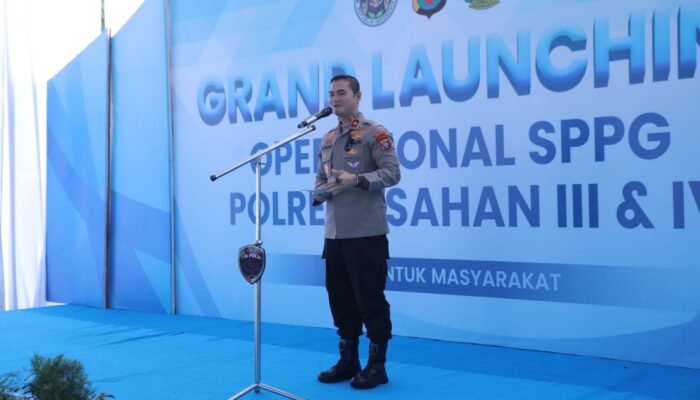 Wakapoldasu Resmikan Operasional SPPG Polres Asahan