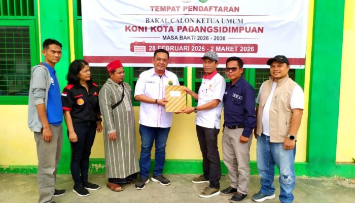 Didukung 14 Cabor, Hasanuddin Sipahutar Siap Pimpin KONI Padangsidimpuan