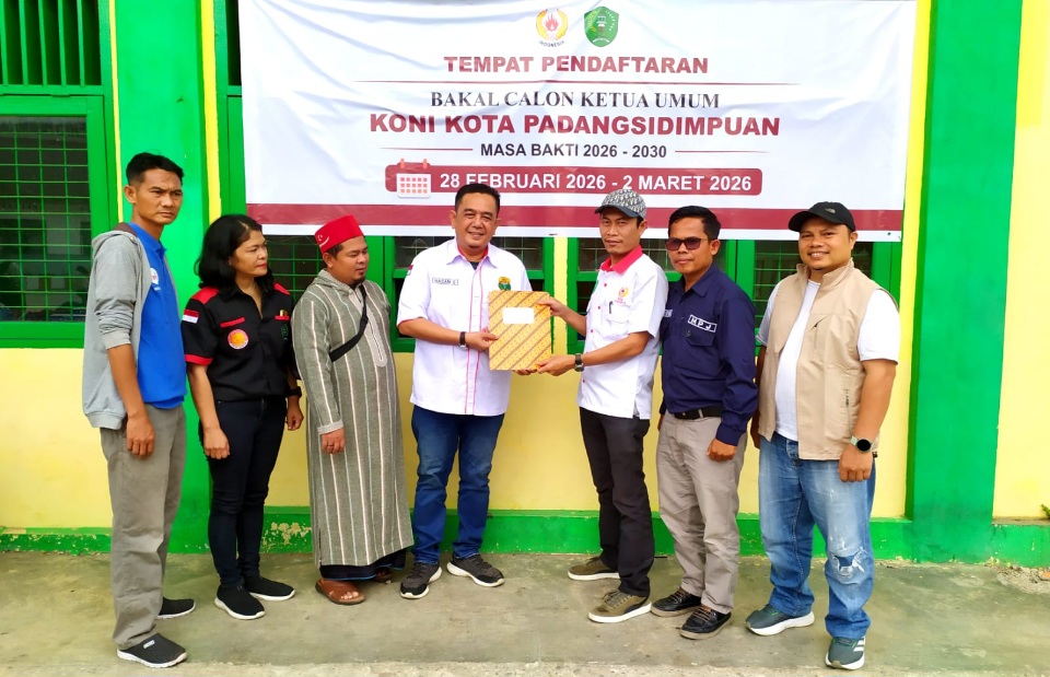 Didukung 14 Cabor, Hasanuddin Sipahutar Siap Pimpin KONI Padangsidimpuan