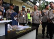 Polres Sergai Tes Urine Mendadak Seluruh Personel Tanpa Terkecuali
