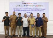 Pemulihan Pascabencana, Bantuan Perbaikan Rumah Tahap II Diserahkan kepada Warga Binjai