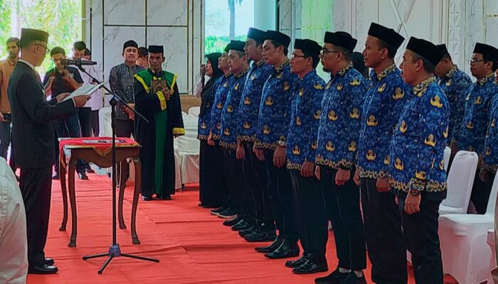 17 Pejabat Strategis Dilantik, Abdya Kirim Sinyal Kuat Reformasi Birokrasi