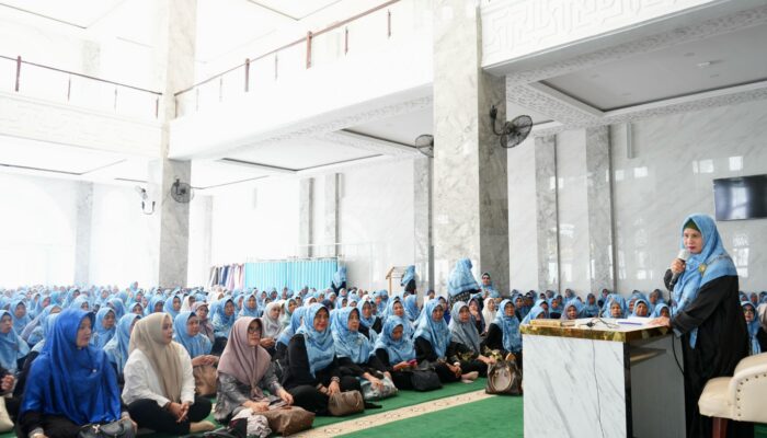 Ketua TP PKK Binjai Hadiri Pengajian Rutin Majelis Ta’lim Dhuha Al-Fatih
