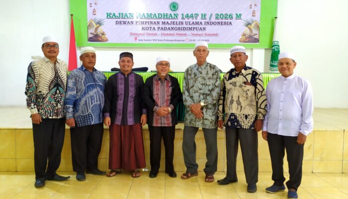 MUI P.Sidimpuan Ingatkan Umat, Jaga Hubungan Dengan Tuhan Dan Sesama Manusia