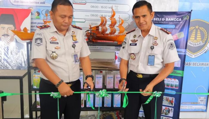 Kantor Imigrasi Kelas II TPI Belawan Siapkan Gerai UMKM, Pajang Produk Warga Binaan Rutan Labuhan Deli