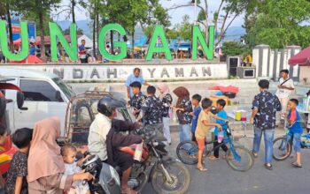 Ramadan Penuh Kepedulian, Satma AMPI dan DPK STAIN Madina Bagikan Takjil