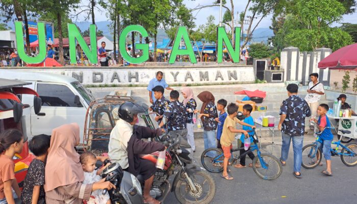 Ramadan Penuh Kepedulian, Satma AMPI dan DPK STAIN Madina Bagikan Takjil