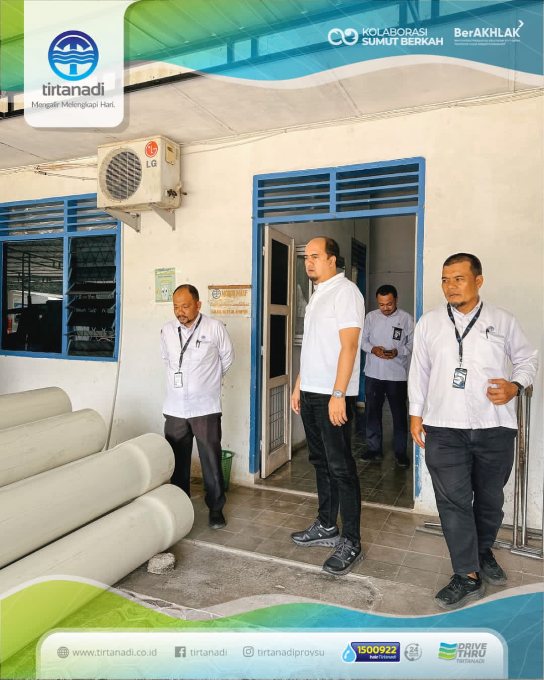 Safari Ramadan Ke Palas-Paluta, Dirut Tirtanadi Pastikan Layanan Air Tetap Optimal