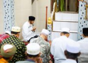 Bupati Madina Tarawih di Kotasiantar, Santuni 110 Anak Yatim dan Piatu