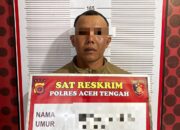 Satreskrim Polres Aceh Tengah Tangkap Pelaku Rudapaksa Anak di Bawah Umur