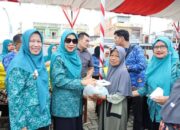Ratusan Paket Pangan Murah TP PKK Madina Terjual dalam Waktu Singkat